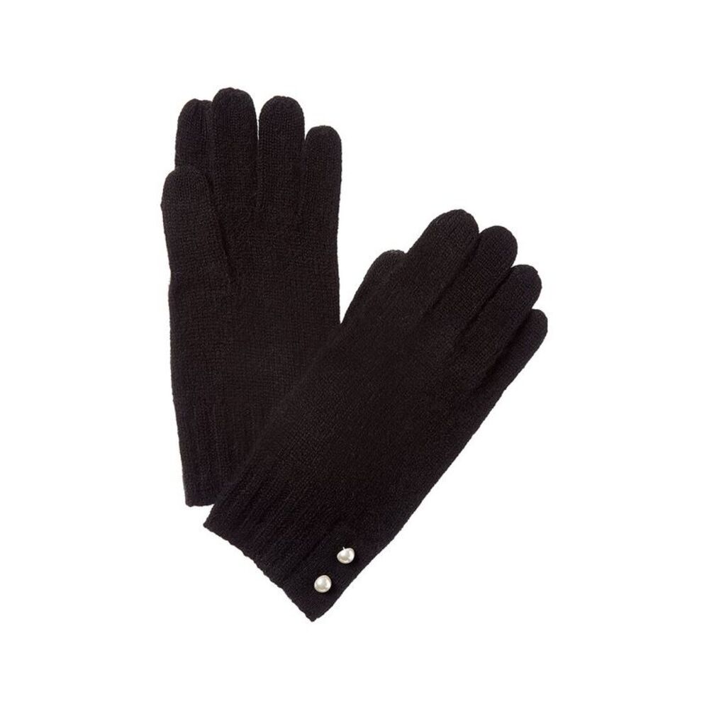 Phenix Touch Tech Cashmere Gloves, Black